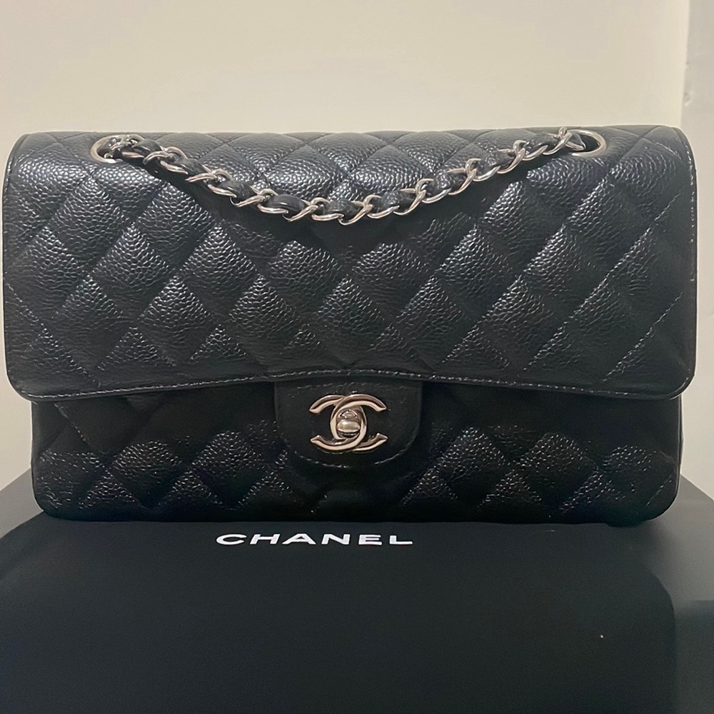 Chanel Caviar Quilted Classic Medium Flap